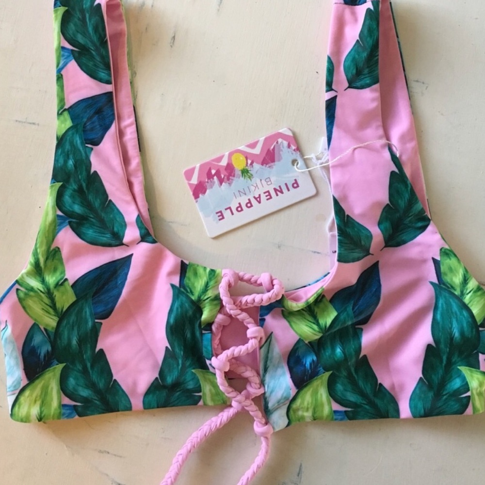 Pineapple bikini top